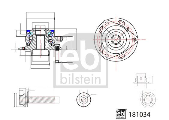 Wheel Bearing Kit FEBI BILSTEIN 181034