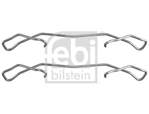 Priedų komplektas, diskinių stabdžių trinkelės FEBI BILSTEIN 182714