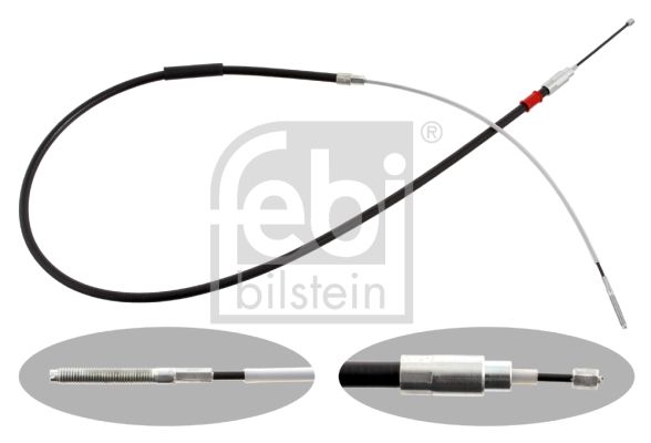 Trosas, stovėjimo stabdys FEBI BILSTEIN 28736