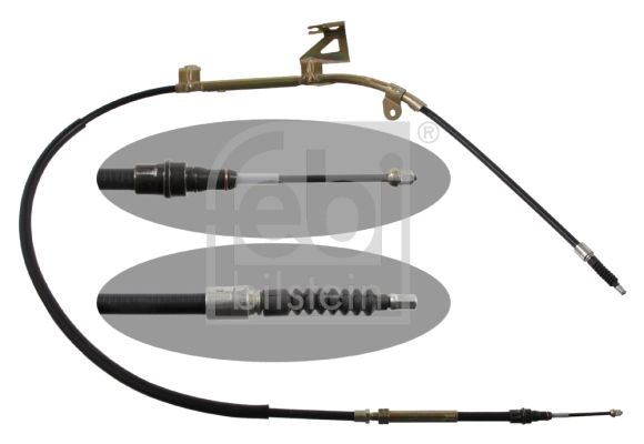 Trosas, stovėjimo stabdys FEBI BILSTEIN 32463