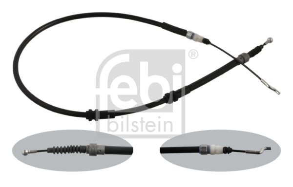 Trosas, stovėjimo stabdys FEBI BILSTEIN 36352