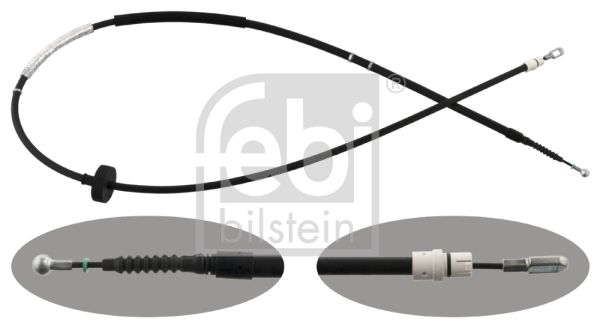 Trosas, stovėjimo stabdys FEBI BILSTEIN 48304