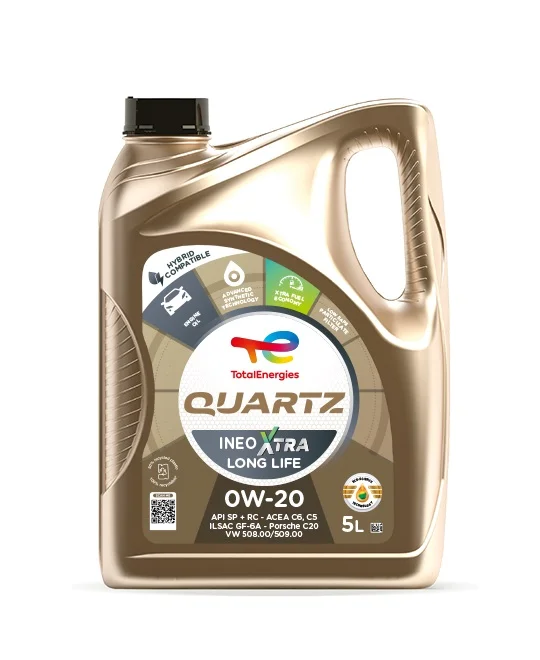 Variklinė alyva TOTAL 0W20 QUARTZ INEO XTRA L-LIFE 5L