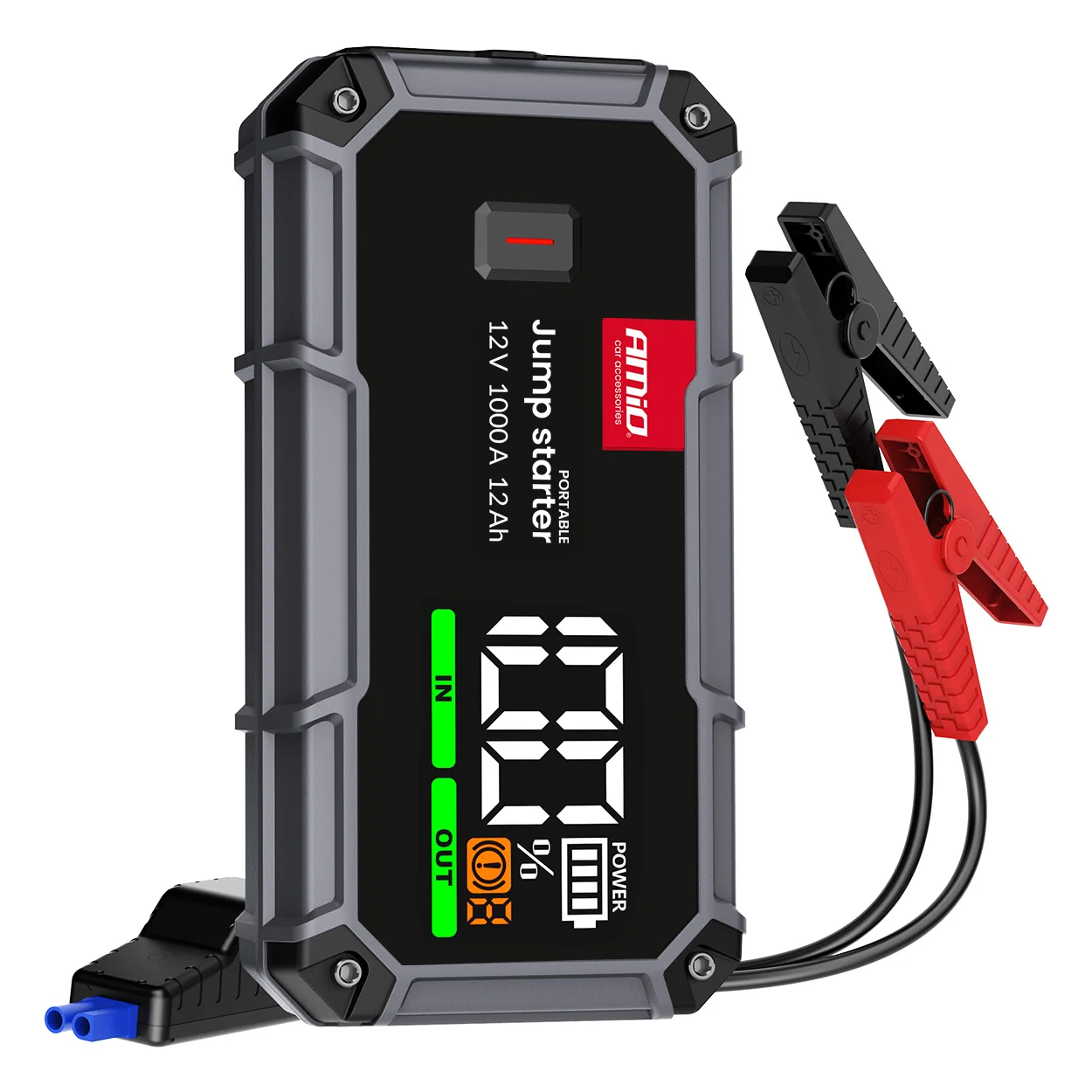 Užvedėjas 12V 12Ah 1000A PRO AMiO 04676