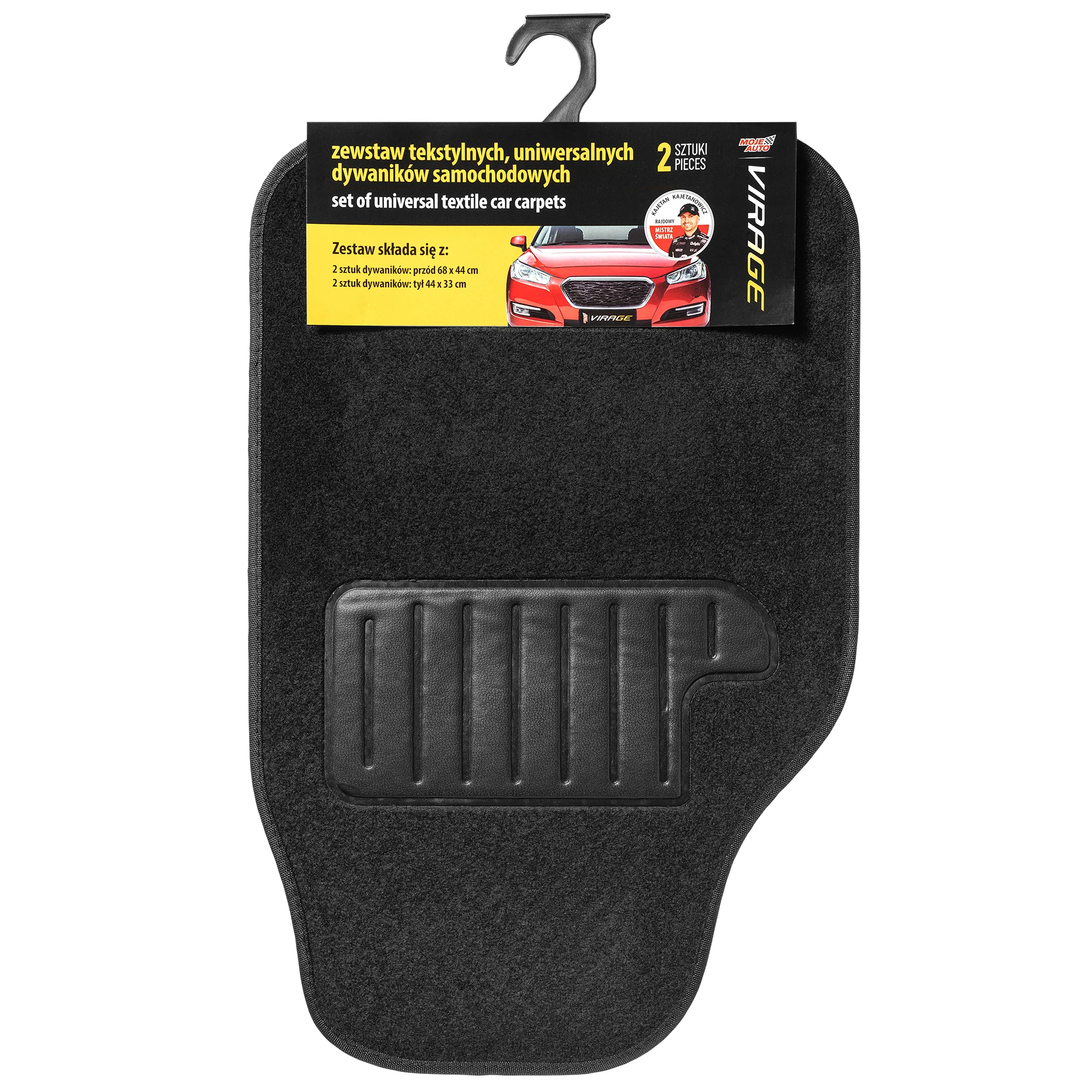 Grindų kilimėlių rinkinys AMTRA MOJE AUTO VIRAGE 93-054