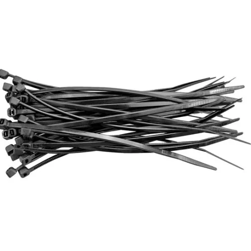 Plastikinės sąvaržos 430x4.8MM 100 vnt. juodos VOREL 73897