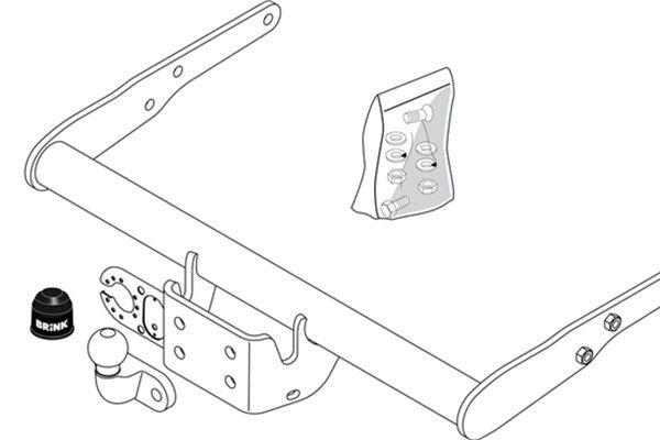 Trailer Hitch BRINK 426900