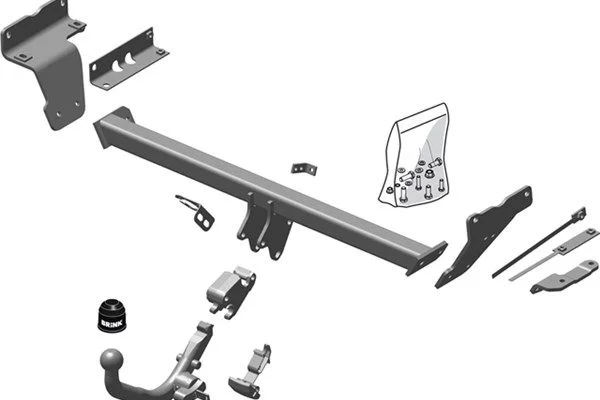 Priekabos prikabintuvas BRINK 551900