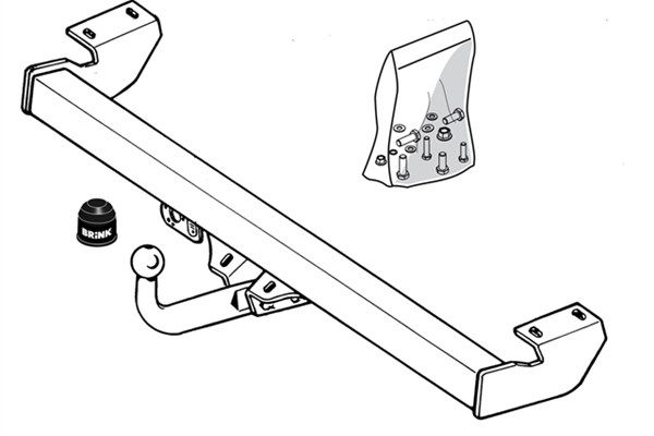 Engate de Reboque BRINK 214300