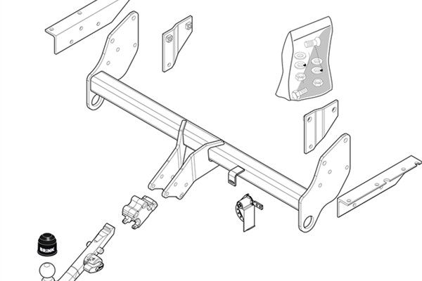 Trailer Hitch BRINK 470400