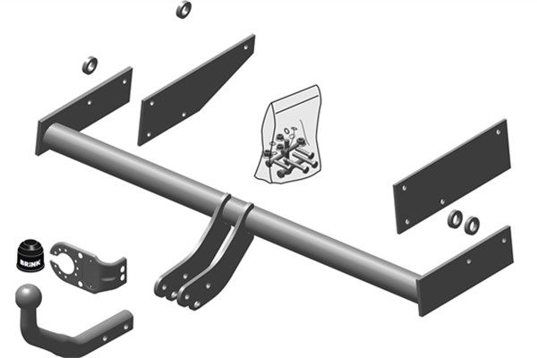 Engate de Reboque BRINK 500500