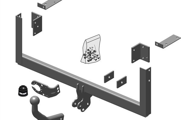 Engate de Reboque BRINK 516400
