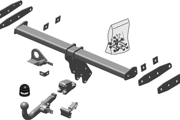 Trailer Hitch BRINK 517600