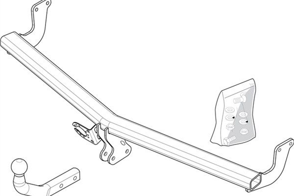 Trailer Hitch BRINK 526600