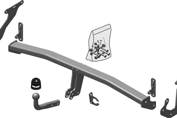 Priekabos prikabintuvas BRINK 634200