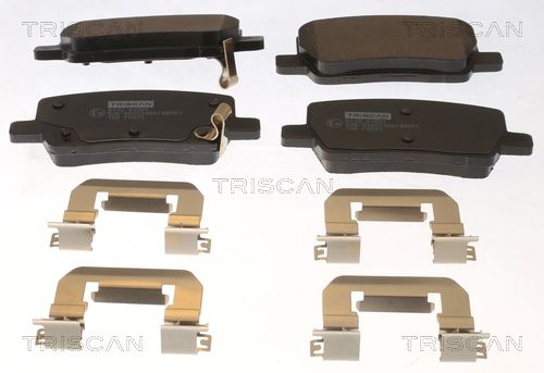 Brake Pad Set, disc brake TRISCAN 8110 81001