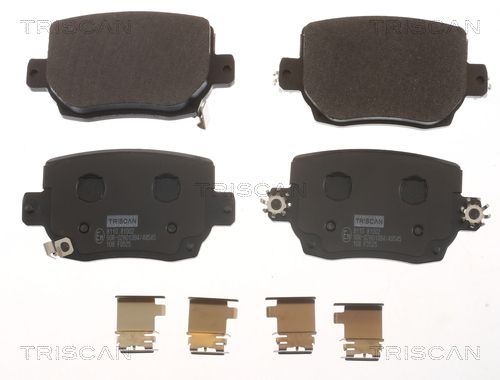 Brake Pad Set, disc brake TRISCAN 8110 81002