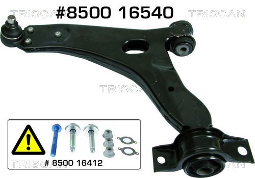 Control/Trailing Arm, wheel suspension TRISCAN 8500 16540