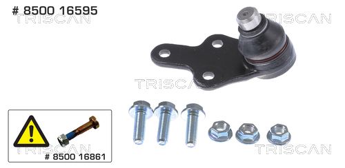 Ball Joint TRISCAN 8500 16595