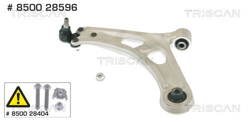 Control/Trailing Arm, wheel suspension TRISCAN 8500 28596