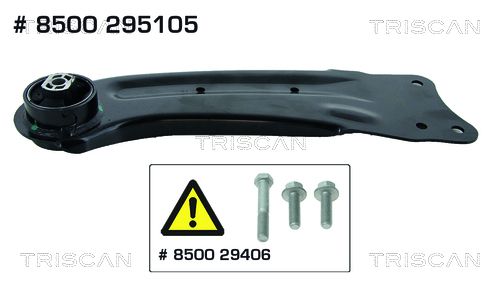 Control/Trailing Arm, wheel suspension TRISCAN 8500 295105