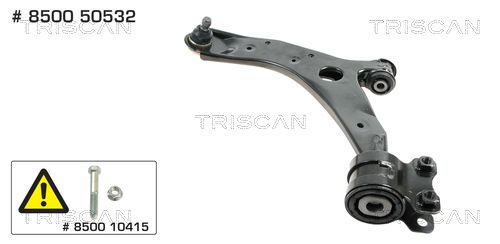 Control/Trailing Arm, wheel suspension TRISCAN 8500 50532