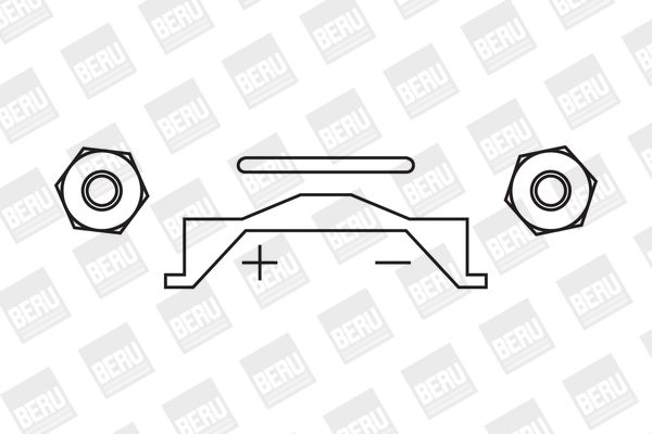 Ritė, uždegimas BorgWarner (BERU) ZS356