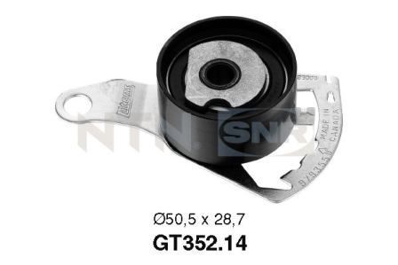 Tensioner Pulley, timing belt SNR GT352.14