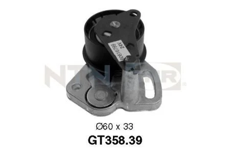 Tensioner Pulley, timing belt SNR GT358.39