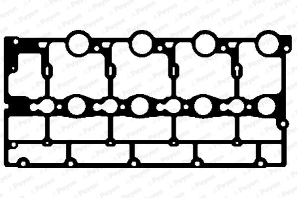 Gasket, cylinder head cover PAYEN JM7049