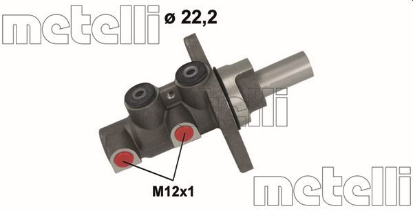 Головний гальмівний циліндр METELLI 05-1152