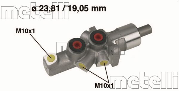 Brake Master Cylinder METELLI 05-0177