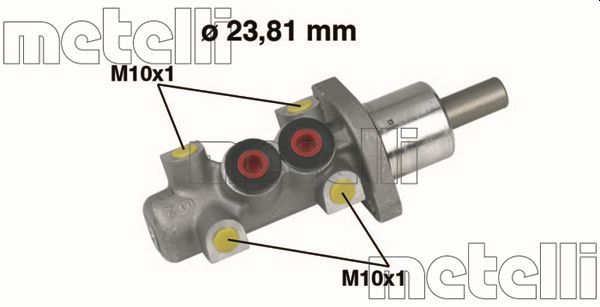 Brake Master Cylinder METELLI 05-0247