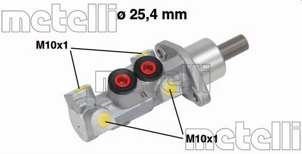 Brake Master Cylinder METELLI 05-0604