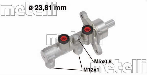 Brake Master Cylinder METELLI 05-0712