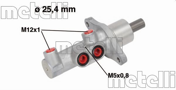 Brake Master Cylinder METELLI 05-0718