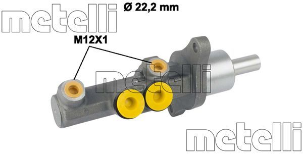 Brake Master Cylinder METELLI 05-0720