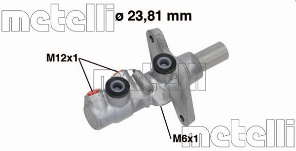 Brake Master Cylinder METELLI 05-0742