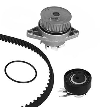 Water Pump & Timing Belt Kit METELLI 30-0603-1