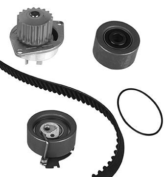 Water Pump & Timing Belt Kit METELLI 30-0683-1