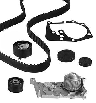 Water Pump & Timing Belt Kit METELLI 30-0724-1