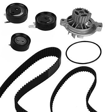 Water Pump & Timing Belt Kit METELLI 30-0758-1