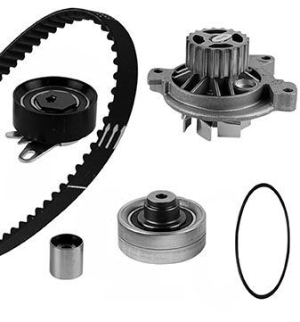 Water Pump & Timing Belt Kit METELLI 30-0758-2