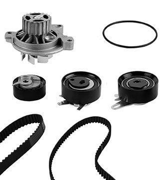 Water Pump & Timing Belt Kit METELLI 30-0758-3