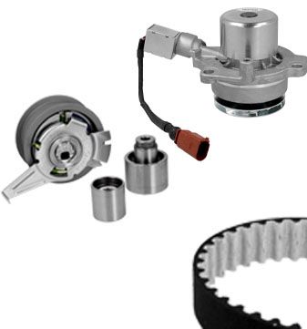 Water Pump & Timing Belt Kit METELLI 30-1360-3