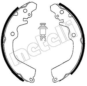 Brake Shoe Set METELLI 53-0257