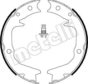 Brake Shoe Set, parking brake METELLI 53-0265