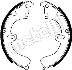 Brake Shoe Set METELLI 53-0417