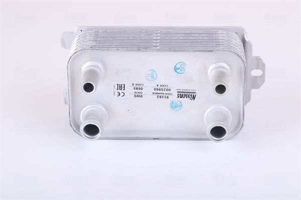 Oil Cooler, automatic transmission NISSENS 91162