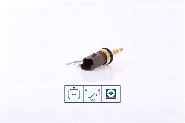 Sensor, coolant temperature NISSENS 207018